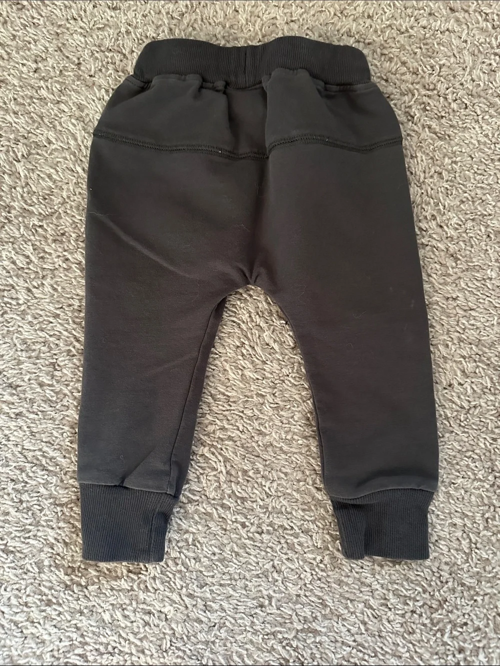 Little Bipsy Charcoal Gray Jogger Pants